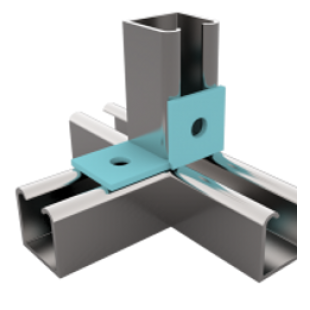 90&deg; Right Hand Bend Bracket HDG